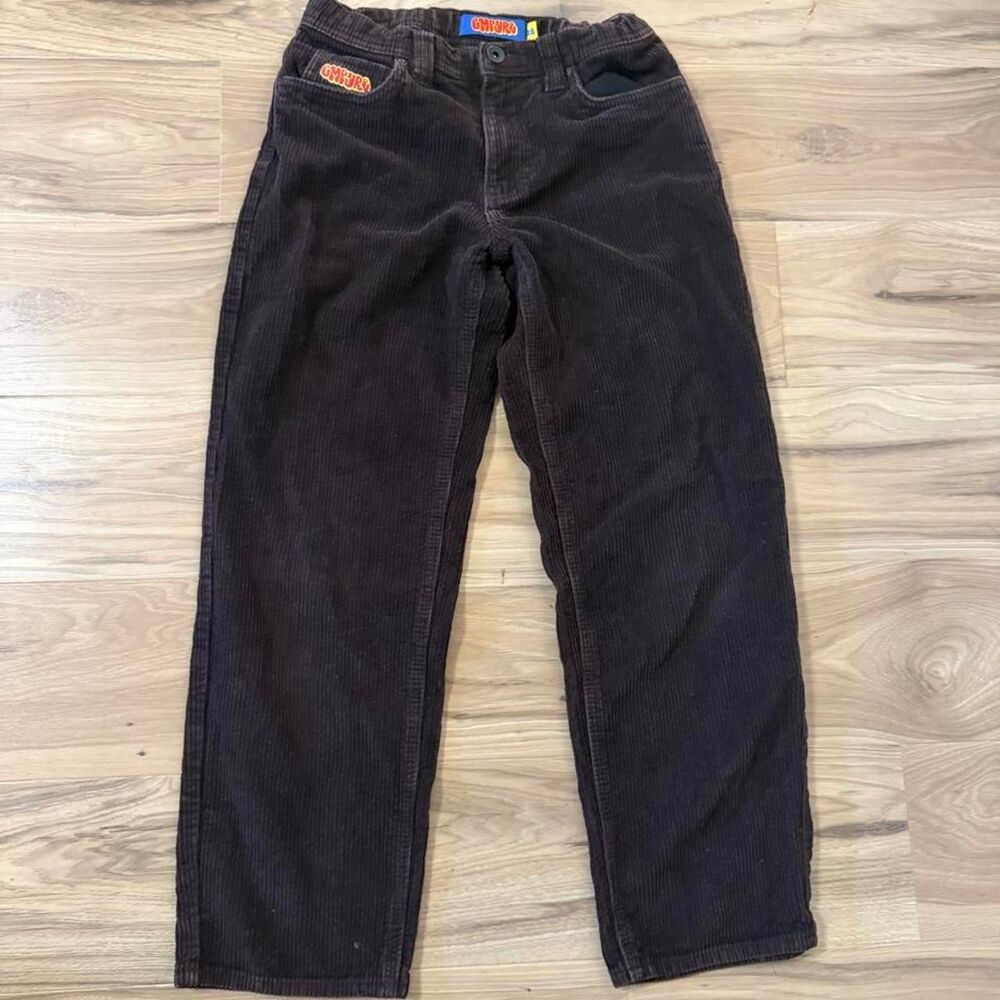 Y2K style skater Empyre brown corduroy pants size 25 women’s